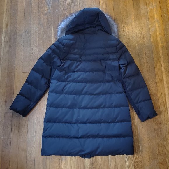 DKNY Faux-fur-trim Puffer Coat - Black - L - Picture 8 of 11